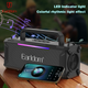 Портативная колонка 5 Вт USB Bluetooth Earldom ET-A37 черная для прослушивания музыки - изображение 4