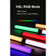Лампа LED видеосвет RGB 30 см с USB зарядкой для фото и видео SL-30 - изображение 6
