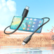 Кабель USB C to C 60 W 1m для заряджання та передавання даних Hoco X96 чорний - зображення 4