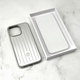 Металлический чехол Rimova для iPhone 13 14 защита камеры стильный Silver - изображение 5