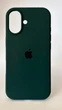 Чехол WAVE Full Silicone Case с защитой 360 по корпусу и внутренней микрофиброй для iPhone 17 Atrovirens - изображение 1