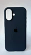 Чехол WAVE Full Silicone Case с защитой 360 по корпусу и внутренней микрофиброй для iPhone 17 Dark Blue - изображение 1
