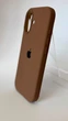 Чехол WAVE Full Silicone Case с защитой 360 по корпусу и внутренней микрофиброй для iPhone 17 Chocolate - изображение 3