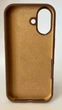 Чехол WAVE Full Silicone Case с защитой 360 по корпусу и внутренней микрофиброй для iPhone 17 Chocolate - изображение 4