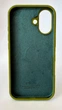 Чехол WAVE Full Silicone Case с защитой 360 по корпусу и внутренней микрофиброй для iPhone 17 Army Green - изображение 4