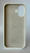Чехол WAVE Full Silicone Case с защитой 360 по корпусу и внутренней микрофиброй для iPhone 17 White - изображение 4