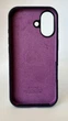 Чехол WAVE Full Silicone Case с защитой 360 по корпусу и внутренней микрофиброй для iPhone 17 Elderberry - изображение 4