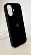 Чехол WAVE Full Silicone Case с защитой 360 по корпусу и внутренней микрофиброй для iPhone 17 Black - изображение 3