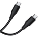 Кабель USB C to C 60 W 1m Hoco X124 чорний - зображення 3