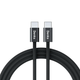 Кабель USB C to Lightning 2 метри для заряджання та синхронізації Benks D46 - зображення 3