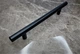 Меблева ручка релінгова 128мм чорна DR 11/128 SS BLK ДС - зображення 9