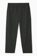 Штани чоловічі COS elasticated twill trousers 1147330007 XL Темний зелений - зображення 6