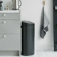 Бак для мусора Brabantia Touch Bin 30 л черный 115301 (00800471) - изображение 6