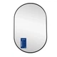 Дзеркало Qtap Scorpio (SC1) 600х900 з LED підсвічуванням Touch, з антизапотіванням, з димером, рег. темп. кольору чорне - изображение 2