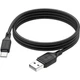 Дата кабель USB 2.0 AM to USB-C 1.0m Cool silicone X90 black HOCO (6931474788443) - изображение 4