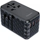 Зарядний пристрій Choetech 4xUSB 100W PD (2хUSB-C+2хUSB-A) сharger diamond model black (PD6028-BK) - зображення 2