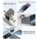 Зарядний пристрій 1xUSB-C + 1xUSB 33W Essager (ECTAC-PCB01-P) - зображення 10