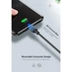 Дата кабель USB 2.0 AM to USB-C 2.0m US287 Black Ugreen (60118) - зображення 4