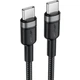 Дата кабель USB-C to USB-C 1.2m 60W black Acefast (6974316285137) - изображение 1
