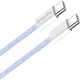 Дата кабель USB-C to USB-C 1.0m 60W 3.0А purple ColorWay (CW-CBPDCC061-PU) - зображення 2