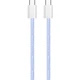 Дата кабель USB-C to USB-C 1.0m 60W 3.0А purple ColorWay (CW-CBPDCC061-PU) - зображення 7