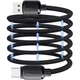 Дата кабель USB 2.0 AM to USB-C 1.0m 7A black Essager (EXCT-TD01-P) - зображення 6