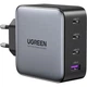 Зарядное устройство Ugreen 4xUSB 100W (3xUSB-C+USB-A) Gan Tech Fast GAN Charger black CD226 (40747) - изображение 1