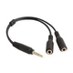 Переходник для гарнитуры XOKO SC-009 Jack 2 x 3.5-мм jack (F) - 3.5-мм 4pin jack (M) - изображение 2
