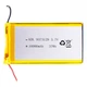 Акумулятор літій-полімерний 10000mAh для Power Bank / 3.7V / 129x73x9.3 mm - зображення 2