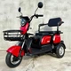 Электроскутер трехколесный EVOBIKE Luna TRIO PRO 1200W 60V 20Ah (2026) со съемным графеновым аккумулятором и пассажирским сиденьем | Красный - изображение 2