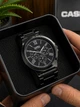 Чоловічий годинник Casio MTP-V300B-1A чорний - зображення 1