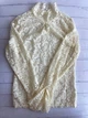 Ажурна кофтинка з довгим розкльошеним рукавом Honey Fashion Accessories XS/S молочний (10-146) - зображення 2