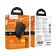 Адаптер сетевой HOCO C to C cable Lounge single port PD40W charger set CS113A |1C, PD/QC, 45W/3A| 5259613 - изображение 2