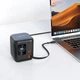 Адаптер сетевой ACEFAST GaN desktop charger with telescopic cable and smart TFT display Z10 |1USB/2Type-C,100W/3A, PD/QC| 5259614 - зображення 7