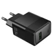 Адаптер сетевой HOCO Lounge single-port multi-protocol charger CS111A |1USB, 22.5W/3A, QC| 5262144 - изображение 4