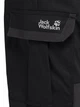 Подростковые утепленные штаны-карго для мальчика Jack Wolfskin Cargo Winter Pants K A66172_6000 152 см Черные (4064886746946) - изображение 3