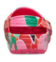 Дитячі крокси Crocs kids Classic Woodcut Floral Clog Dragon Fruit (34/35, малиновий) - изображение 5
