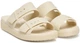 Жіночі крокси сандалі Crocs Brooklyn Buckle Low Cream (39-40, бежевий) - зображення 1