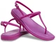 Жіночі сандалі Маямі Crocs Miami Thong Flip Grapeberry (37-38, фіолетовий) - зображення 1