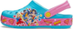 Дитячі крокси для дівчинки Crocs DC Super Hero Band Clog Digital Aqua (25/26, блакитні) - изображение 3