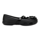 Дитячі крокси балетки для дівчинки Crocs Kids' Lina Charm Flat Black (27/28, чорний) - зображення 3