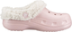Дитячі крокси для дівчинки Crocs Mammoth Lined Clog Cotton Candy Pink (22/23, рожевий) - изображение 3