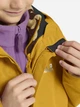 Подростковая демисезонная куртка 3 в 1 для мальчика Jack Wolfskin Iceland 3In1 Print Jkt K A66161_M0119 140 см Желтая (4064886748902) - изображение 5