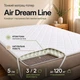 Тонкий матрац-топер Air Dream Line полуторний 120x190 см - зображення 1