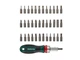 Набір біт із викруткою-тріскачкою Parkside Ratcheting Screwdriver Set (38 предметів) - изображение 1