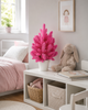 Штучна рожева ялинка Elegant Marshmallow Pink лита, 50 см в горщику - зображення 5