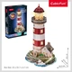 Конструктор-головоломка Cubic Fun 3D Puzzle Night edition Маяк 72 эл, L540H - изображение 2