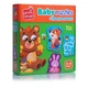 Пазли картонні з грою Vladi Toys Лісові звірі (VT1722-26) - зображення 1