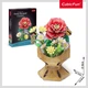 Конструктор-головоломка Cubic Fun 3D Puzzle Букет цветов Камелия 108 эл, W3302H - изображение 2