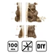 Картонний конструктор Cartonic 3D Puzzle Panda Family (CARTPANDAFAM) - зображення 14